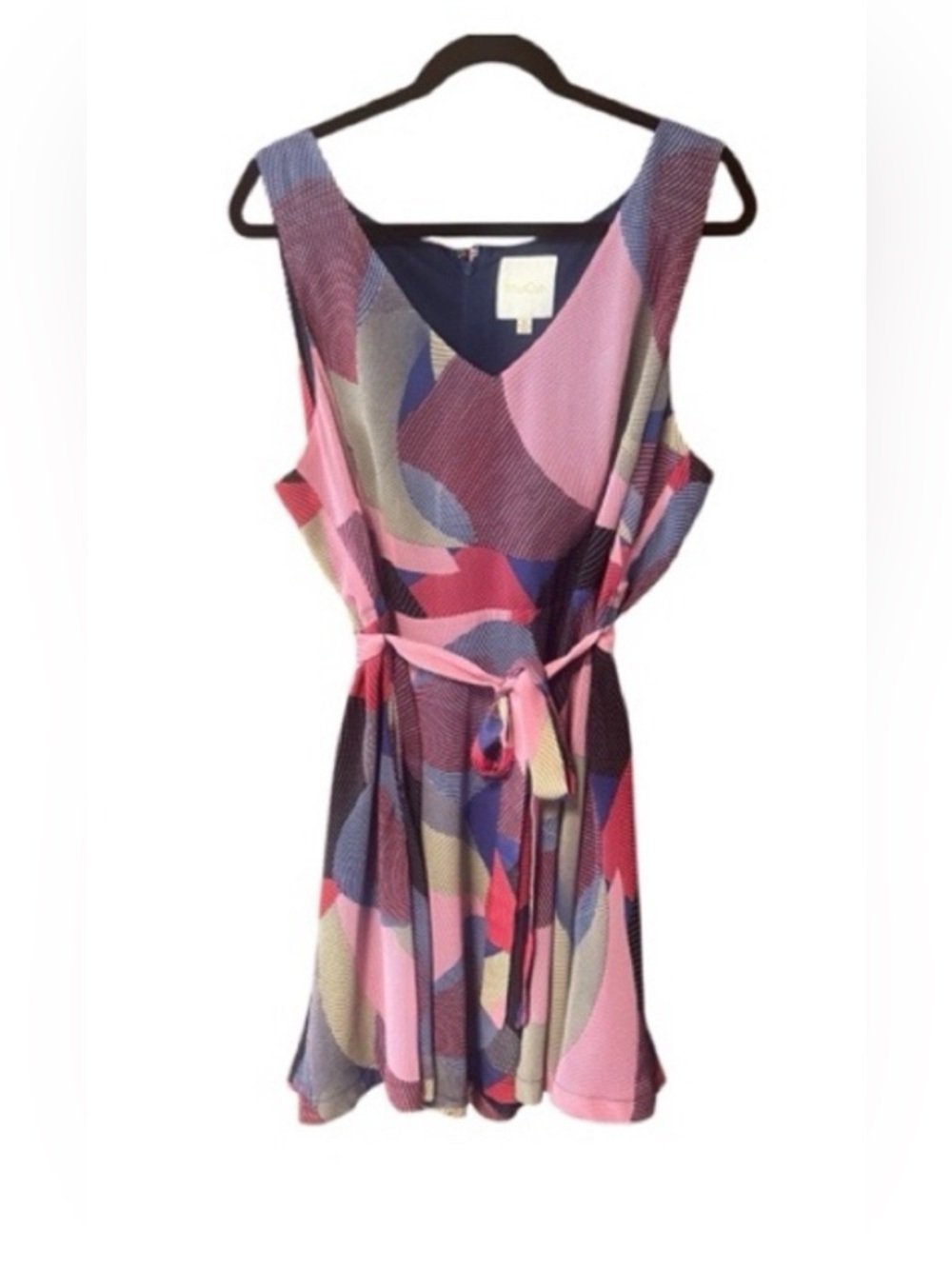 Modcloth Vintage Patch Fit and Flare Belted Dress